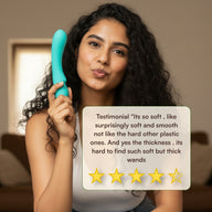 Nebula waterproof rechargeable personal massager