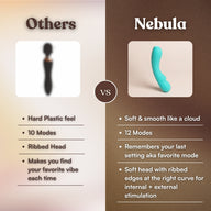 Nebula bendable body massager with 12 modes