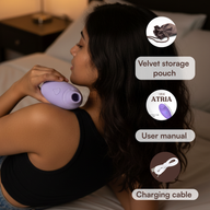 Atria clitoral suction massager close up
